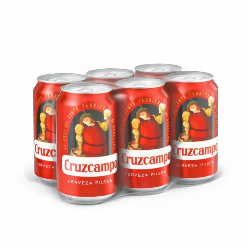 Cerveza Cruzcampo, pack 6 und